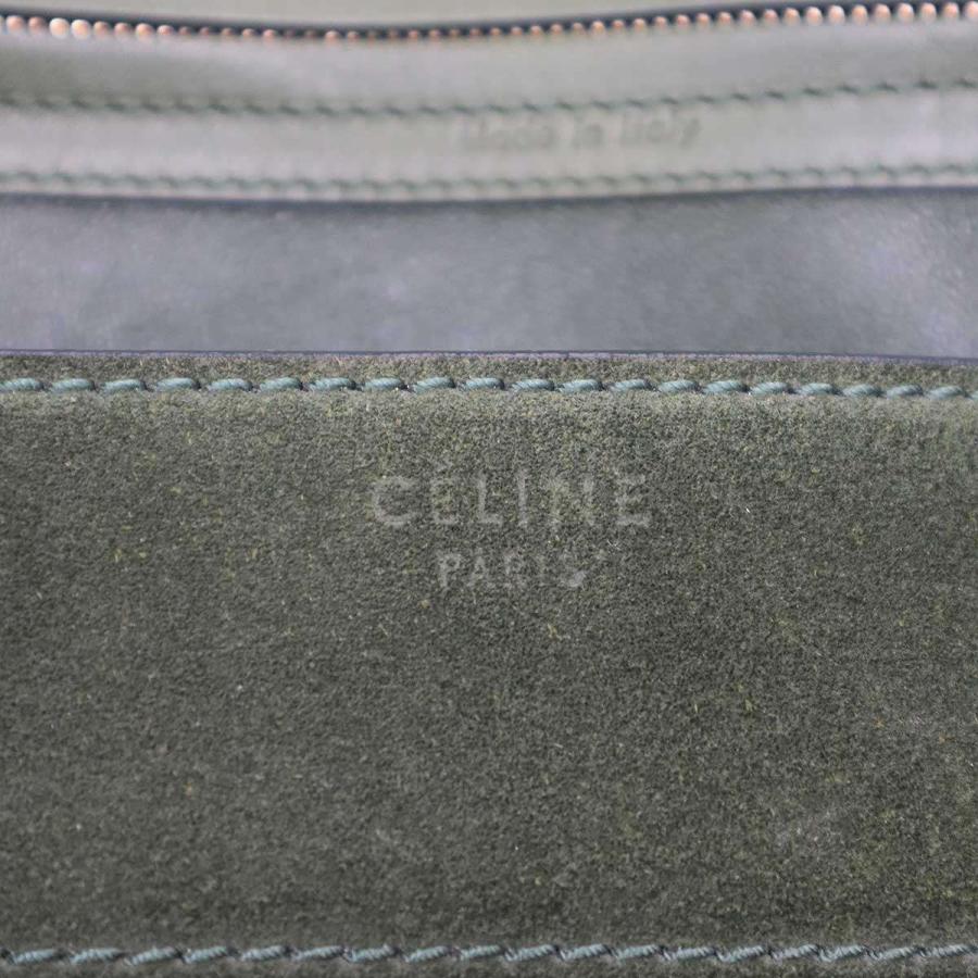 CELINE（セリーヌ） ラゲージファントム スウェードレザーハンドバッグ
