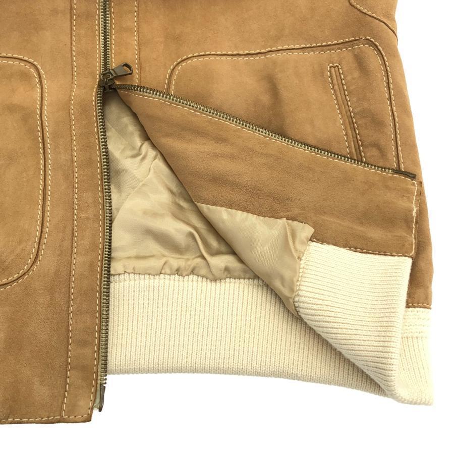 新品 2025年 チンクワンタ スエードベスト 38 M 希少ヤギ革 キャメル CINQUANTA – MINIMAL WARDROBE