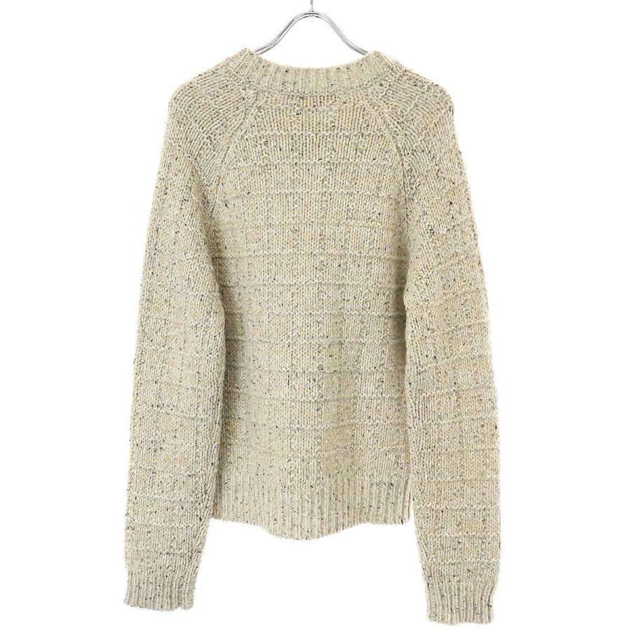 MARNI マルニ 20AW Vネックメランジニットセーター CVMG0048A0 ベージュ 48 MARNI（マルニ） 20AW Vネックメランジニットセーター CVMG0048A0
