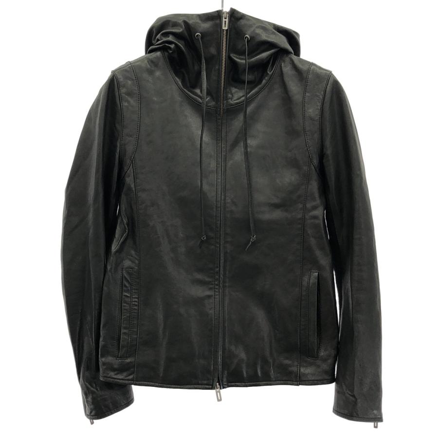 DOMENICO SAVIO ドメニコサヴィオ レザーパーカー DSM16SBZ57 ブラック