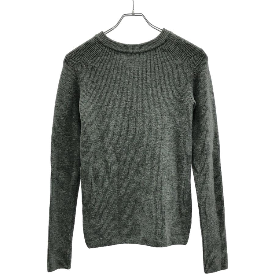 AURALEE オーラリー 16AW 14.5μ WOOL RIB KNIT LACE-UP P/O レース