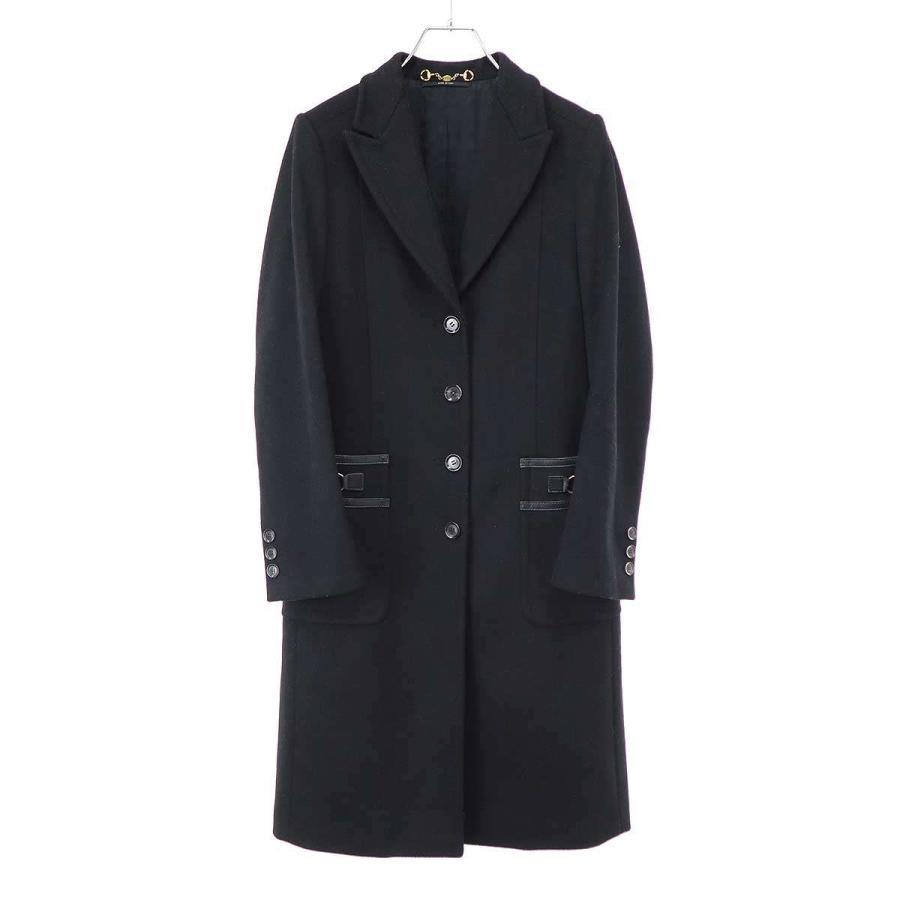 Gucci Horsebit 1955 GUCCI グッチ ホースビット ウールロングコート 
