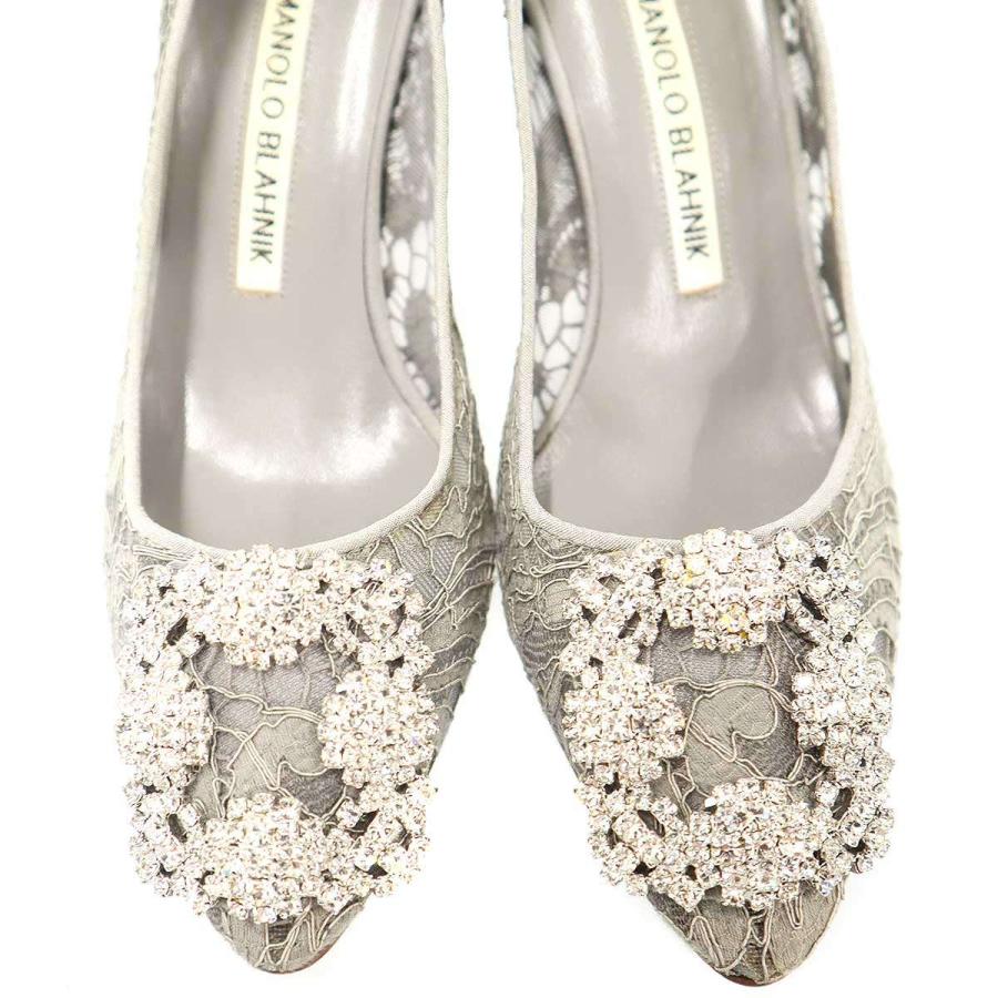 MANOLO BLAHNIK（マノロブラニク） Hangisi ハンギシ ビジューレース 