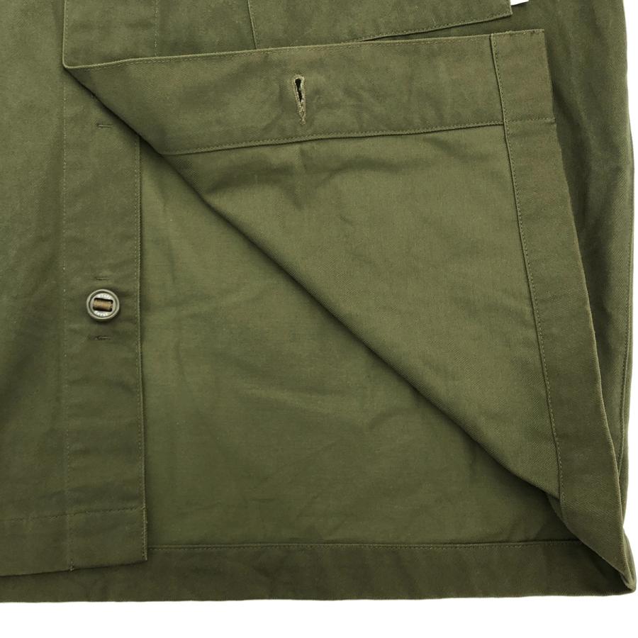 美品 wtaps ダブルタップス ミリタリー シャツ　JKT オリーブ ２ WTAPS（ダブルタップス） 23AW CBW/LS/COTTON.TWILL BDUタイプ