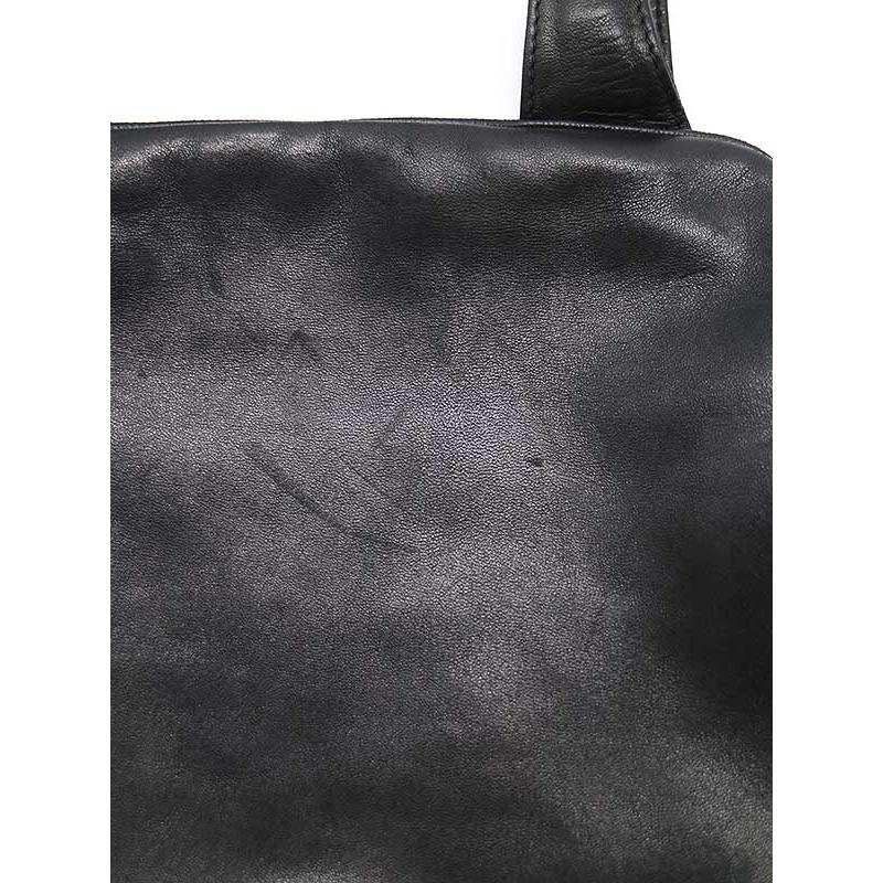 クリスチャンディオール　ハンドバッグ　CD ロゴ　ブラック　レザー　ヴィンテージ Christian Dior クリスチャンディオール vintage ヴィンテージ