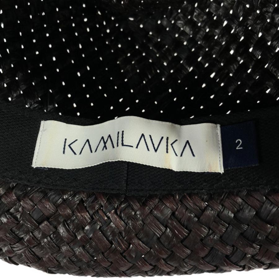 KAMILAVKA ストローハット KAMILAVKA カミラフカ 麦わら帽子 ストローハット - メルカリ