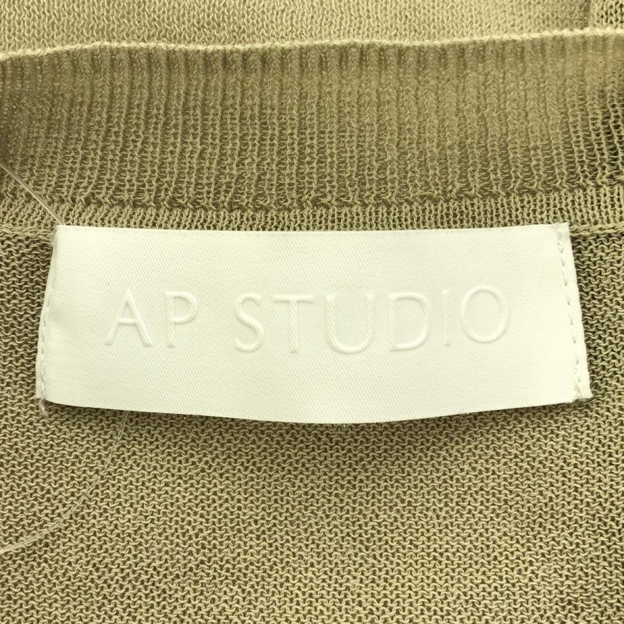 AP STUDIO エーピーストゥディオ 24SS シアーニットプルオーバー 24