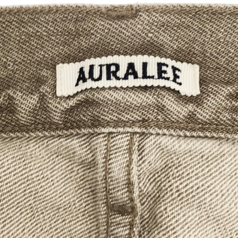 AURALEE オーラリー 22SS HARD TWIST FADED BROWN DENIMN 5P AURALEE オーラリー 22SS HARD TWIST FADED BROWN DENIMN 5P