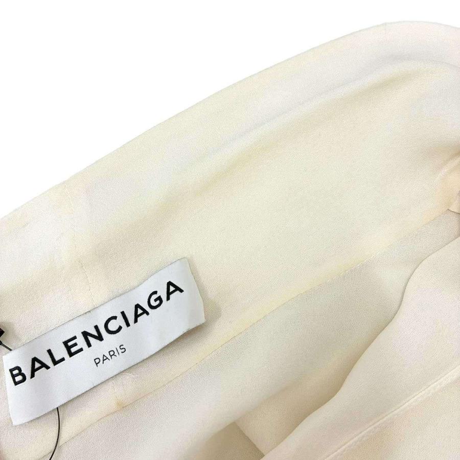 BALENCIAGA（バレンシアガ） シルクボウタイブラウスシャツ 482308