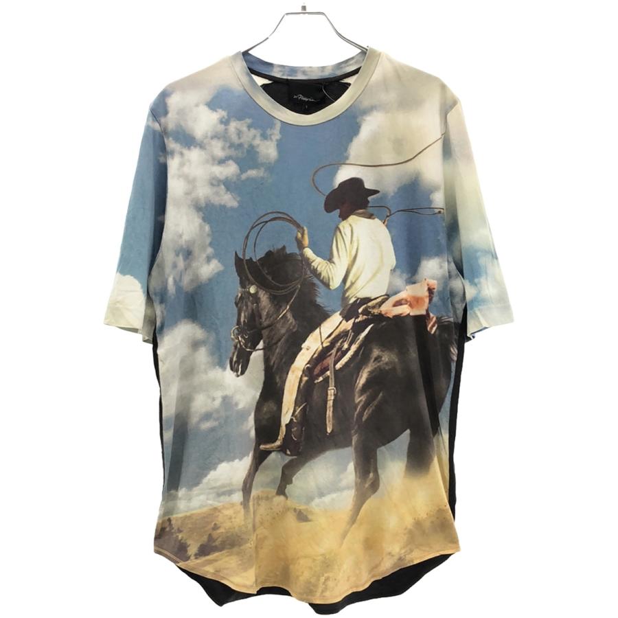 3.1 Phillip Lim スリーワンフィリップリム 14AW カウボーイプリントT 