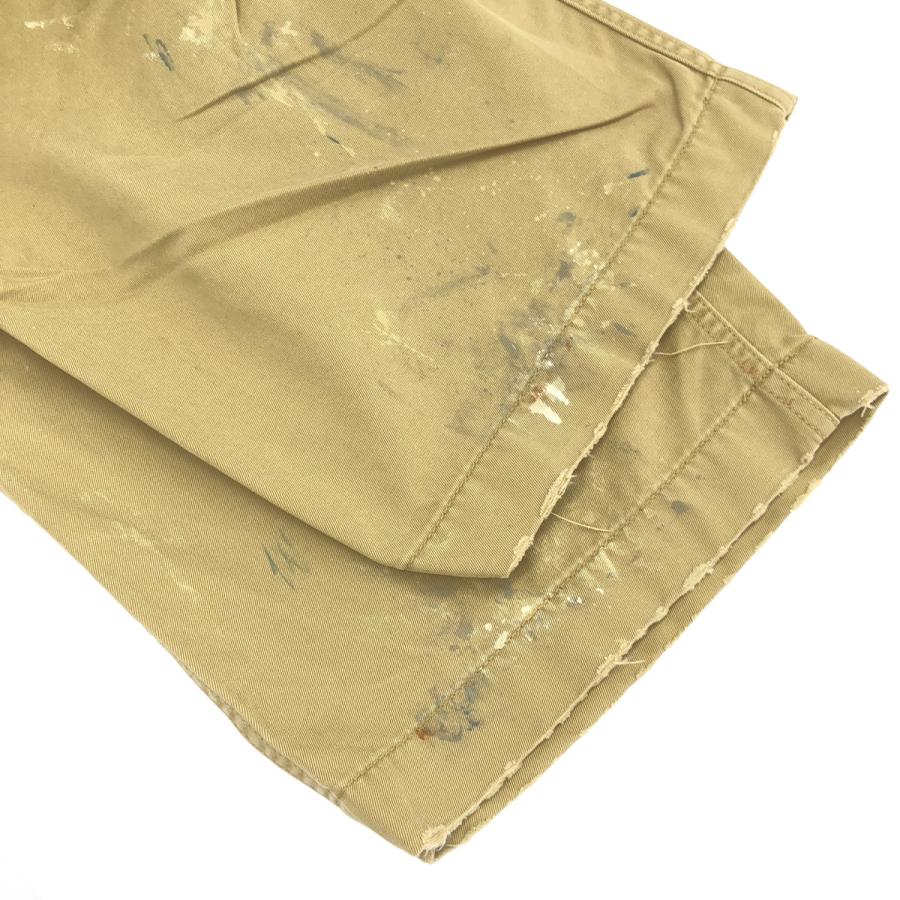 journal standard luxe ジャーナルスタンダード ラックス ペンキ加工チノパンツ 22-030-440-8060 ベージュ L JOURNAL STANDARD LUXE（ジャーナルスタンダード ラックス