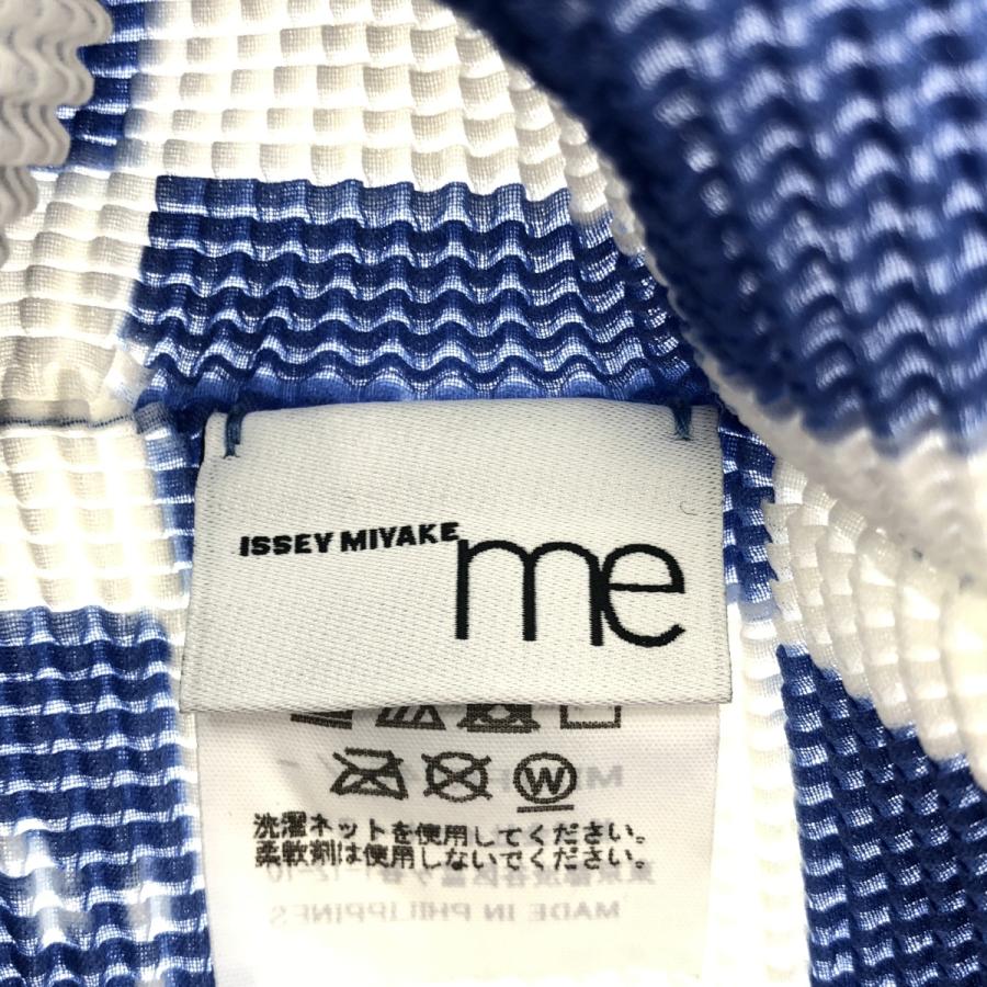 me ISSEY MIYAKE ミーイッセイ ミヤケ チェッカープリーツハイネックT