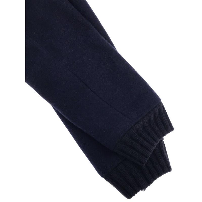 A.P.C. A.P.C アーペーセー ウールハイネックブルゾン ネイビー