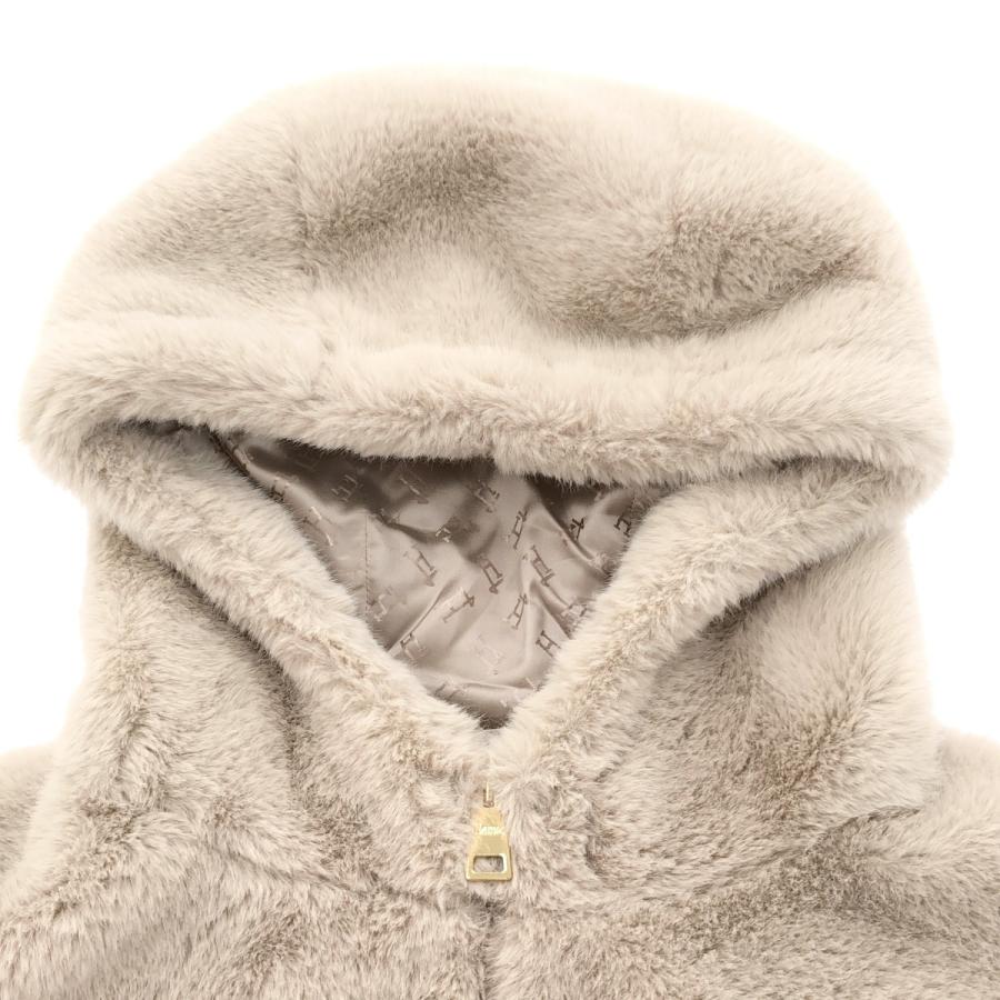 HERNO（ヘルノ） 24AW エコファーフーデッドブルゾン GI000256D-12624