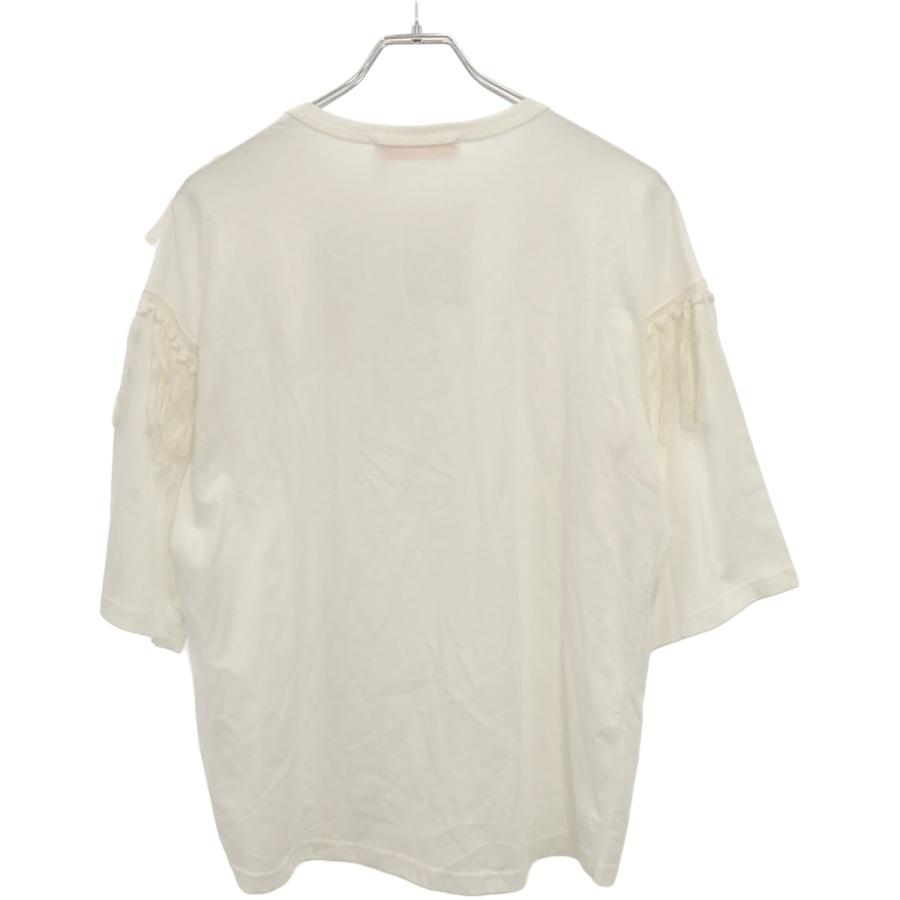 SEE BY CHLOE（シーバイクロエ） 19AW フリンジデザインTシャツ 