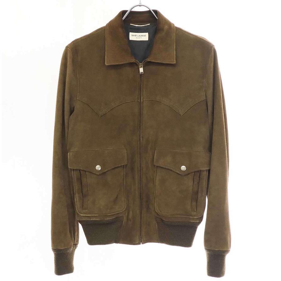 SAINT LAURENT PARIS サンローラン パリ 15AW A2 スウェードレザー