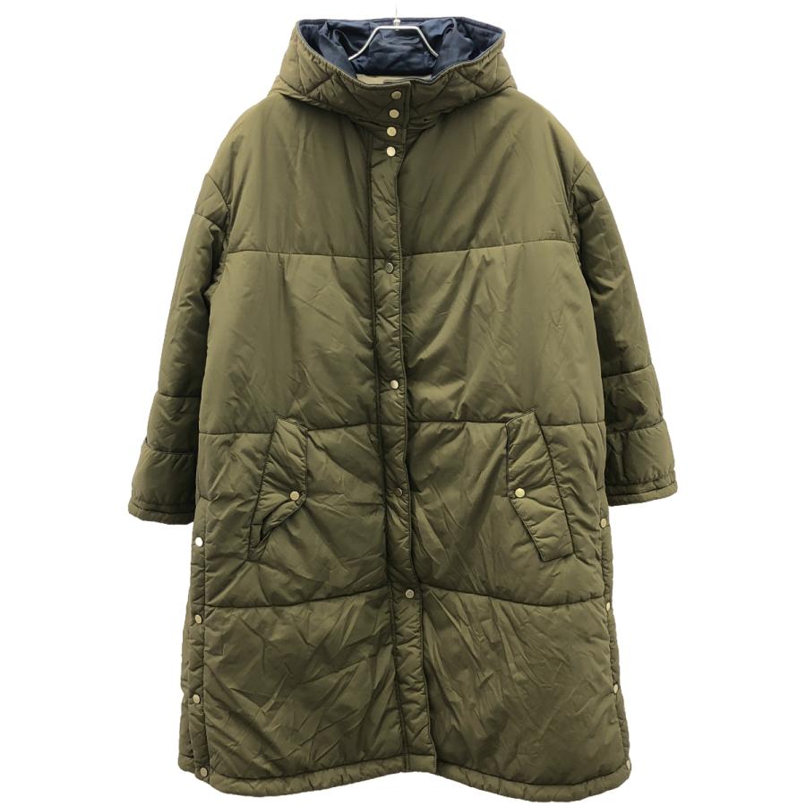 CINOH（チノ） 18AW 中綿入りナイロンロングコート 18WC0006 カーキ 38 