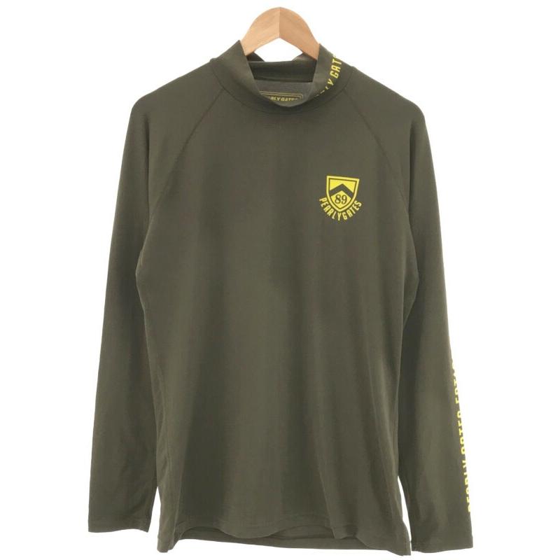 PEARLY GATES（パーリーゲイツ） ロゴプリントモックネックカットソー