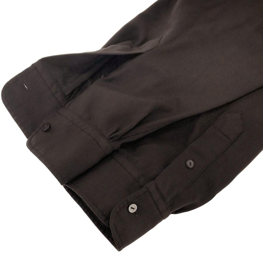 mando（マンド） 23AW velvet collar garment dye shirts ベルベット