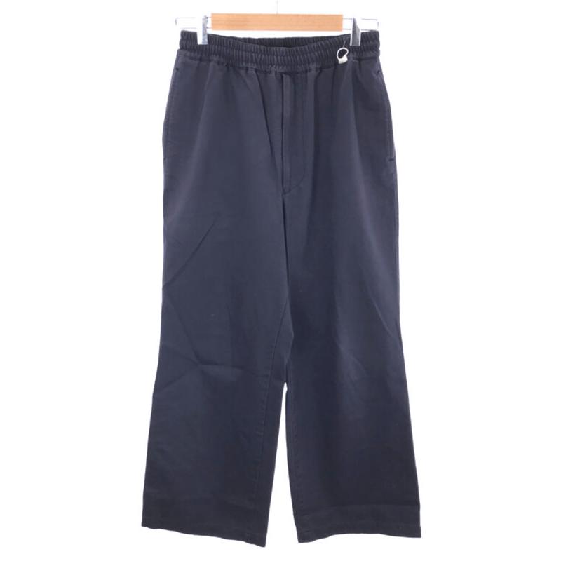 HENER ヘンナー コットンワイドイージーパンツ ブルー M IT23LLCLFAU2 