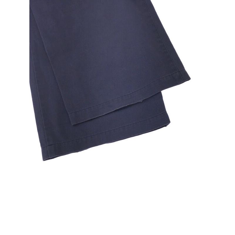 HENER ヘンナー コットンワイドイージーパンツ ブルー M IT23LLCLFAU2 