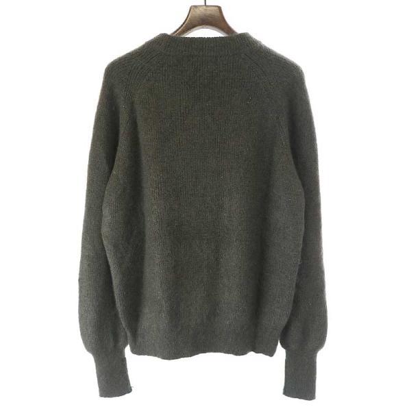 THE RERACS ザ リラクス 18AW モヘヤシルクモックネックニット THE RERACS ザ リラクス 18AW モヘヤシルクモックネックニット