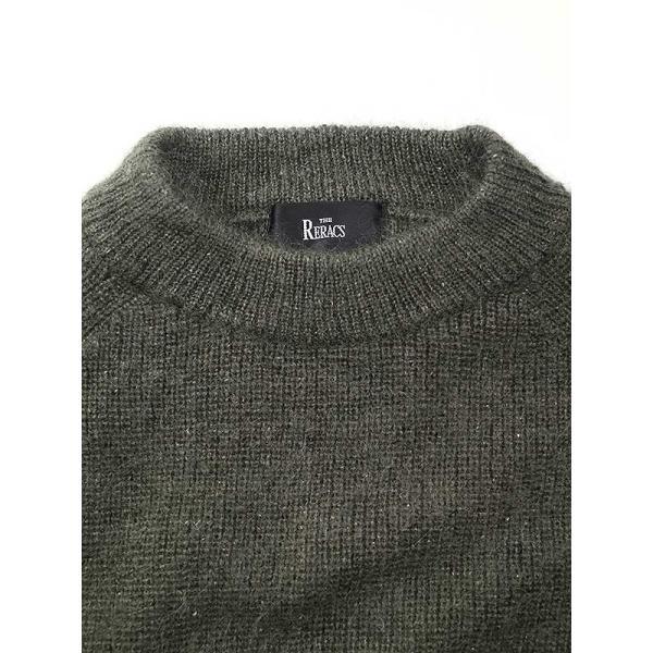 THE RERACS ザ リラクス 18AW モヘヤシルクモックネックニット THE RERACS ザ リラクス 18AW モヘヤシルクモックネックニット