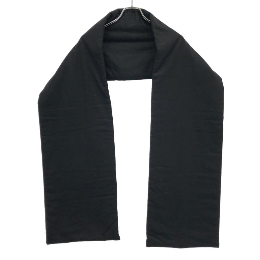 GABRIELA COLL GARMENTS Loro Piana ガブリエラ コール ガーメンツ ロロ ピアーナ ウール パデッドマフラー  ブラック GABRIELA COLL GARMENTS Loro Piana ガブリエラ コール ガーメンツ