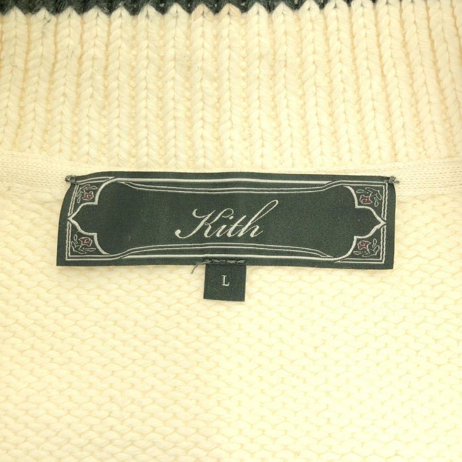 KITH（キス） 23AW Wyona Full Zip Varsity Sweater ジップアップ