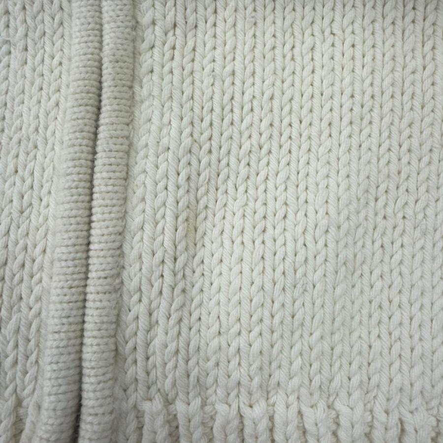 KITH キス 23AW Wyona Full Zip Varsity Sweater ジップアップニットジャケット 23-020-060-0019-4 ホワイト L KITH（キス） 23AW Wyona Full Zip Varsity Sweater ジップアップ