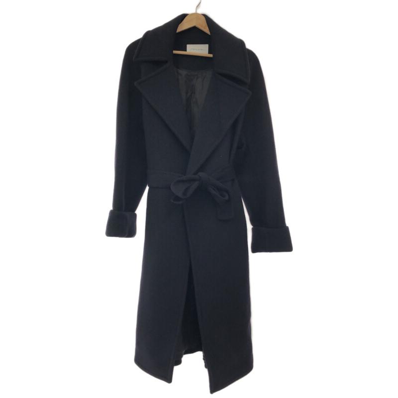 Na.e ナエ Wool & Cashmere Big Lapel Coat カシミヤ混ビッグラペル 