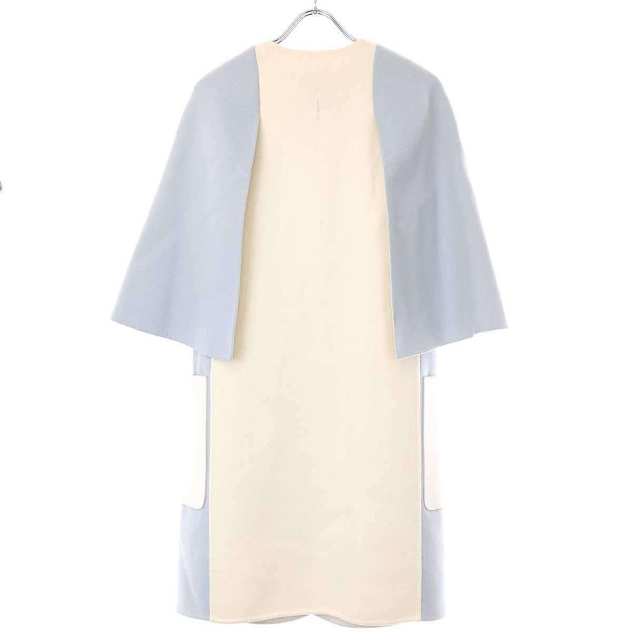 FENDI（フェンディ） レザーポケットダブルフェイスケープコート