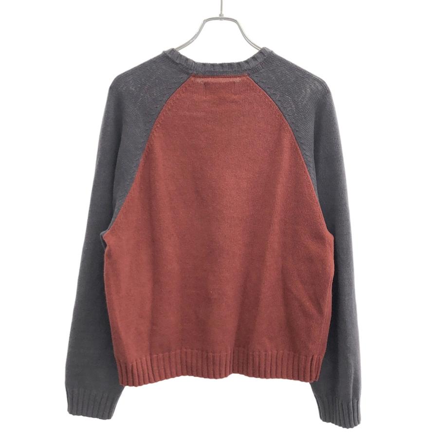 STUSSY（ステューシー） 25SS Colorblocked Raglan Knit Crew コットン