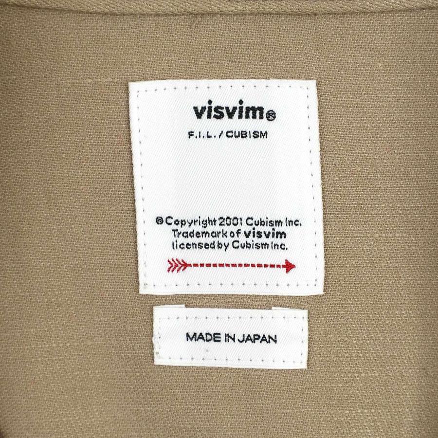 visvim（ヴィズヴィム） ビズビム 24SS CANAAN SHIRT L/S リネンウール