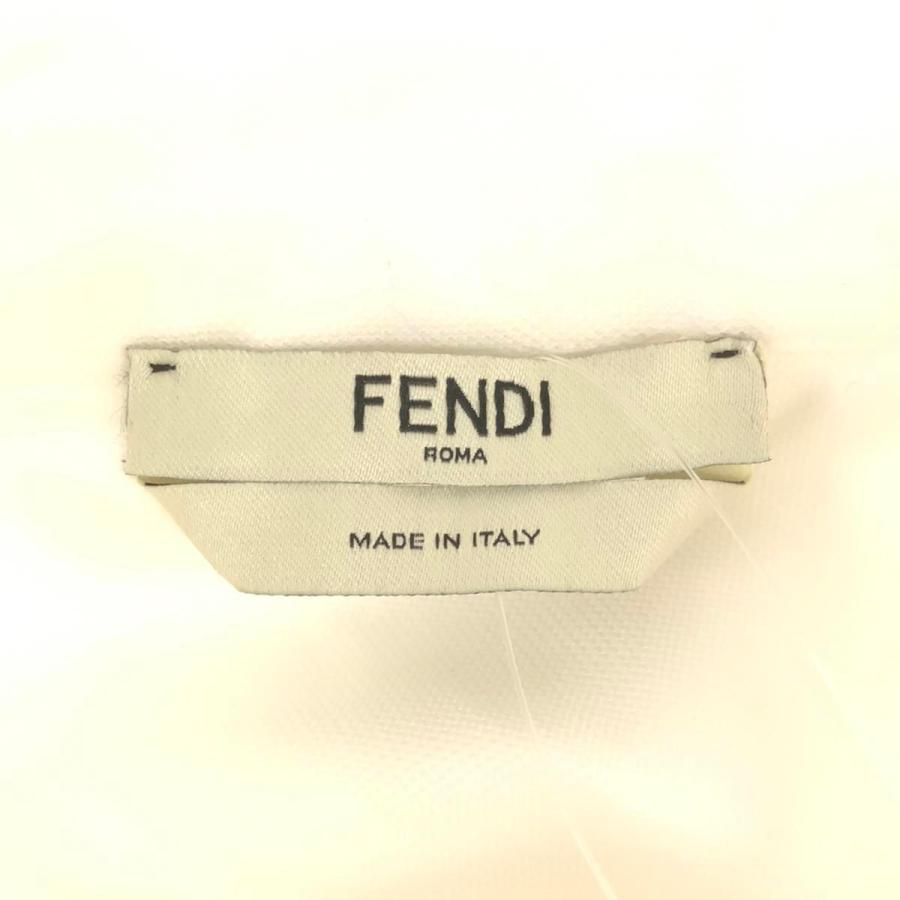 FENDI フェンディ エンブロイダリーカットアウト ブラウスシャツ FS6991 A1TJ ホワイト 36 FENDI（フェンディ） エンブロイダリーカットアウト ブラウスシャツ