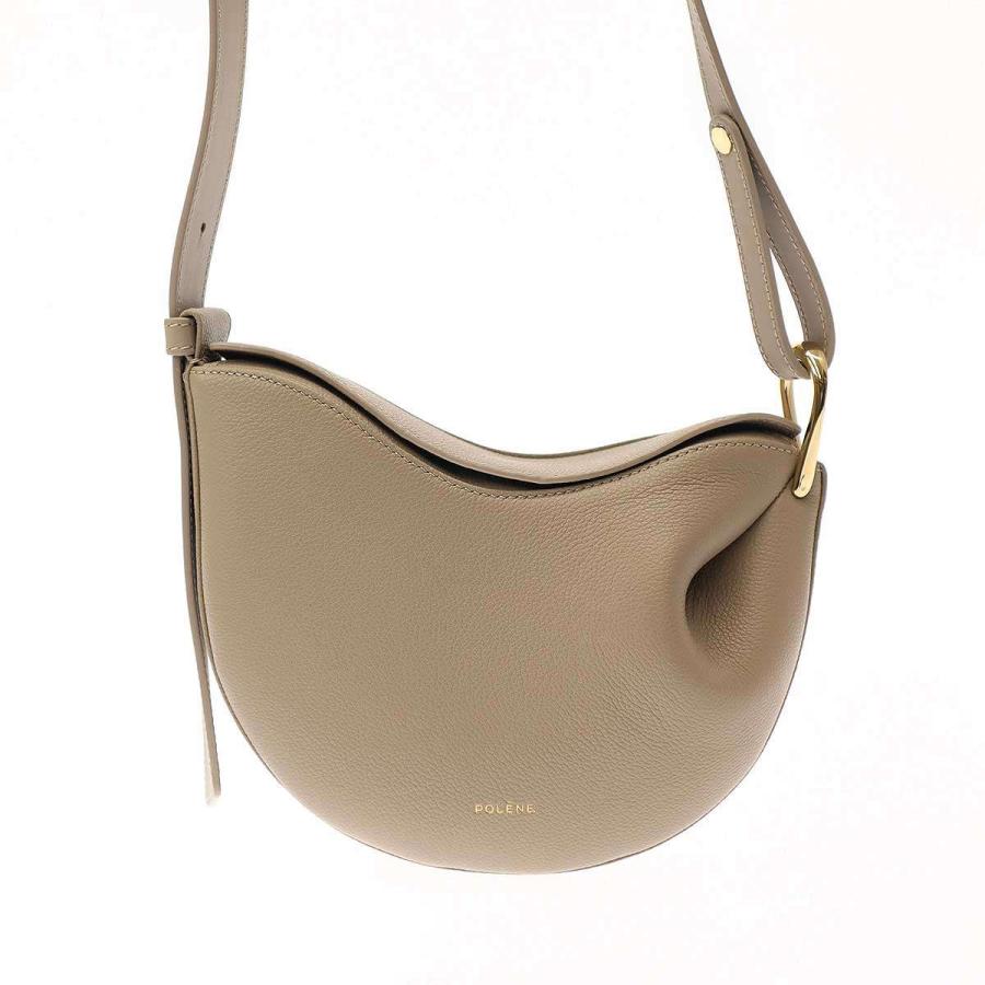 POLENE ポレーヌ Tonca トンカレザーショルダーバッグ ベージュ POLENE ポレーヌ Tonca トンカレザーショルダーバッグ ベージュ