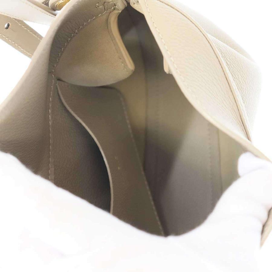 POLENE ポレーヌ Tonca トンカレザーショルダーバッグ ベージュ POLENE ポレーヌ Tonca トンカレザーショルダーバッグ ベージュ