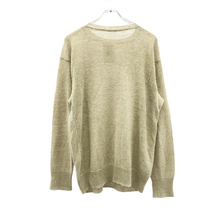 COMOLI（コモリ） 22SS ヘンプ ガンジーニットセーター V01-06005