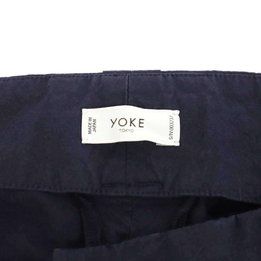 YOAK（ヨーク） YOKE 26SS Cotton Typewriter Garment-dyed 3pleated