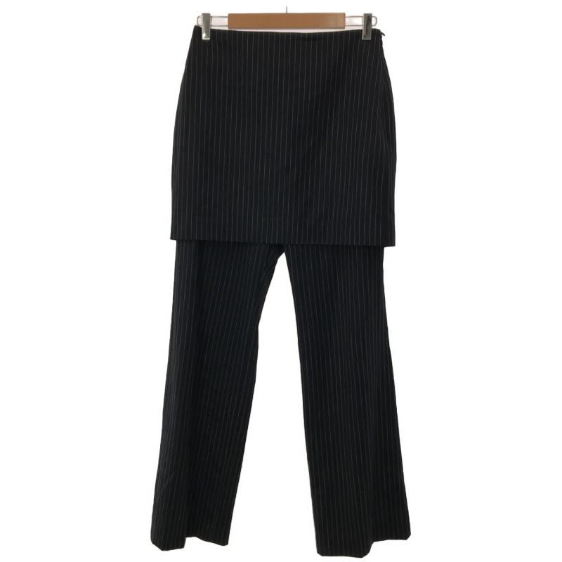 INSCRIRE アンスクリア 23SS S130 Wool Layered Pants ウール 