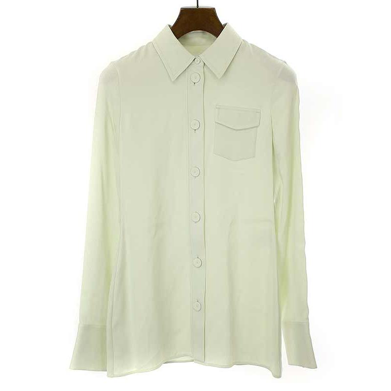 JIL SANDER ジルサンダー 21SS レーヨンシルク セットアップ ブラウス  