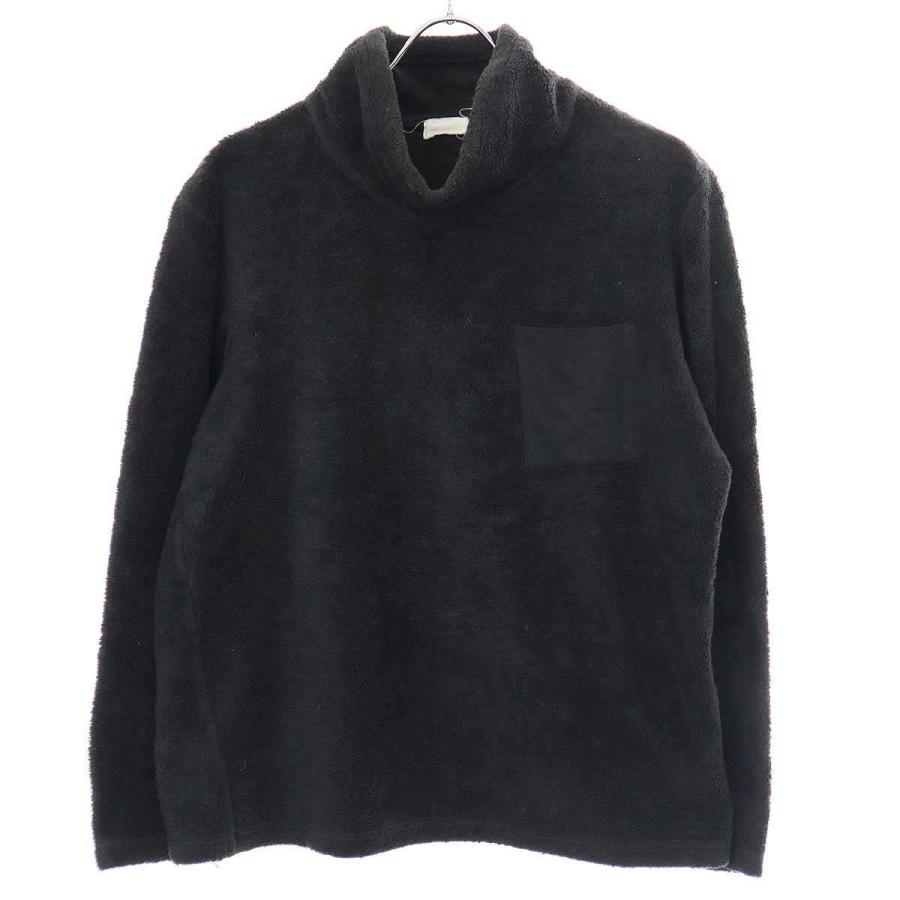 HELMUT LANG ヘルムート ラング Fleece Pull Over フリースプルオーバー  ブラック XS HELMUT LANG ヘルムート ラング Fleece Pull Over フリースプル