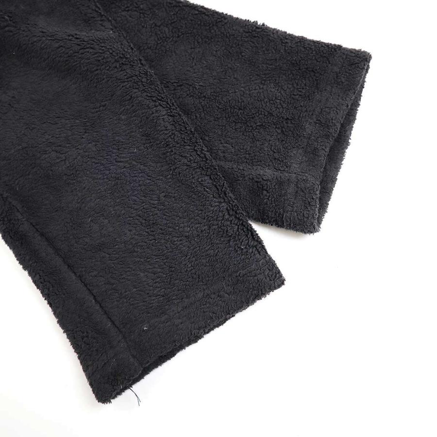 HELMUT LANG ヘルムート ラング Fleece Pull Over フリースプルオーバー  ブラック XS HELMUT LANG ヘルムート ラング Fleece Pull Over フリースプル