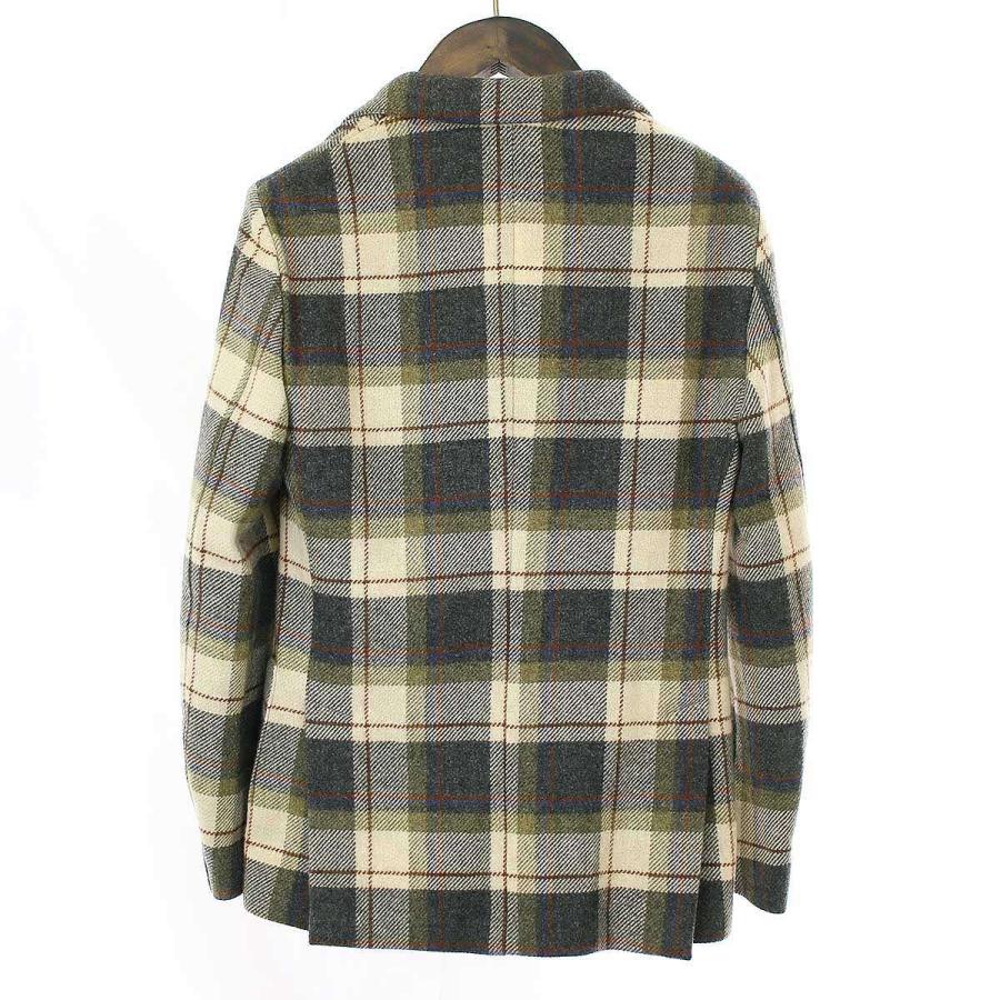 LARDINI（ラルディーニ） ウールチェックテーラードジャケット 