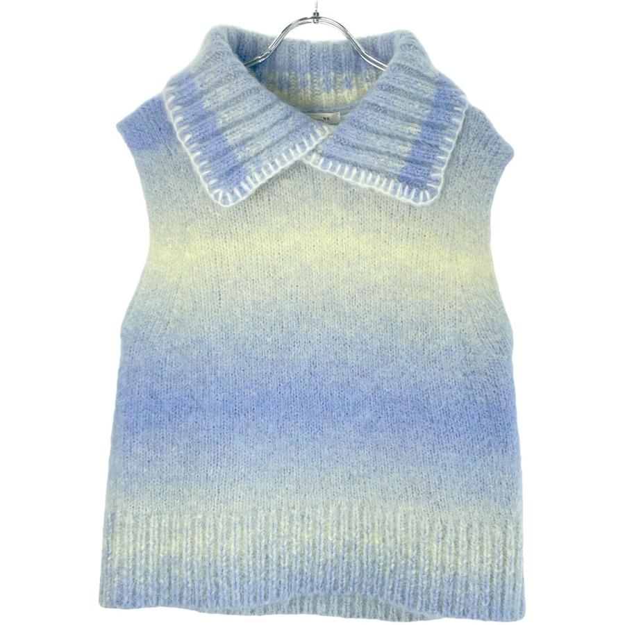 BLAMINK ブラミンク 23AW ハイネックアルパカニットベスト 7918 BLAMINK ブラミンク 23AW ハイネックアルパカニットベスト 7918