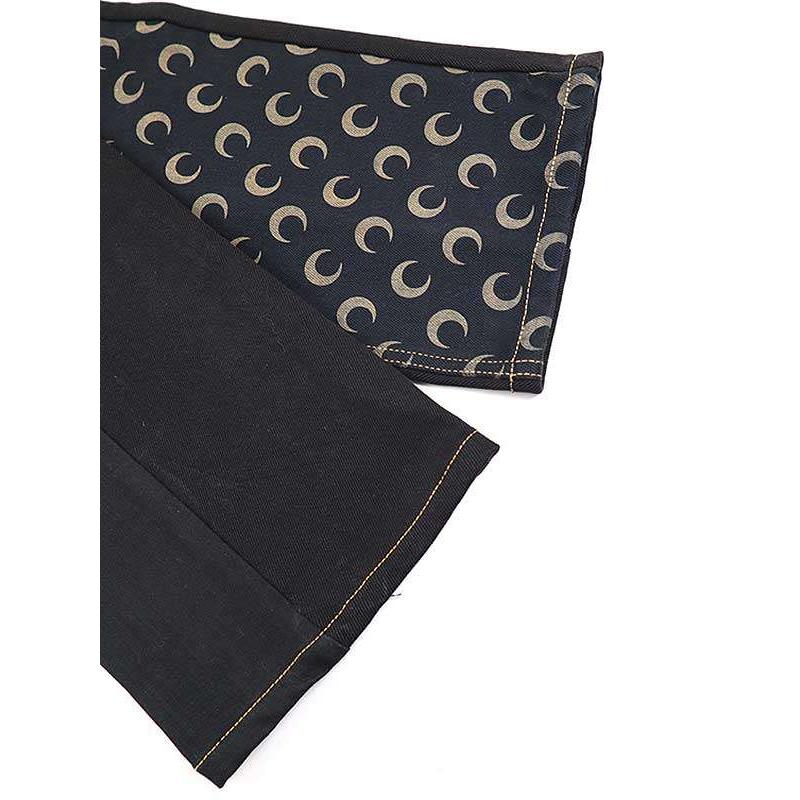 Marine Serre マリーン セル Moonprint Patchwork Denim ムーンパッチ 