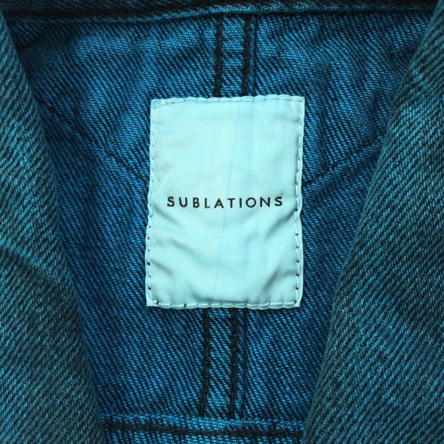 SUBLATIONS サブレーションズ LOW SILHOUETTE DENIM VEST ロウ SUBLATIONS サブレーションズ LOW SILHOUETTE DENIM VEST ロウ