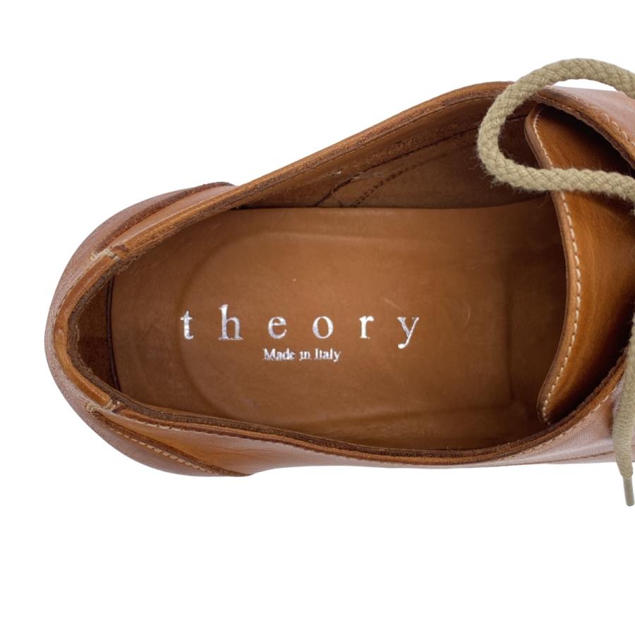 theory セオリー レザーシューズ  キャメルブラウン 41 theory（セオリー） レザーシューズ キャメルブラウン 41 IT2LW3MQHT4U