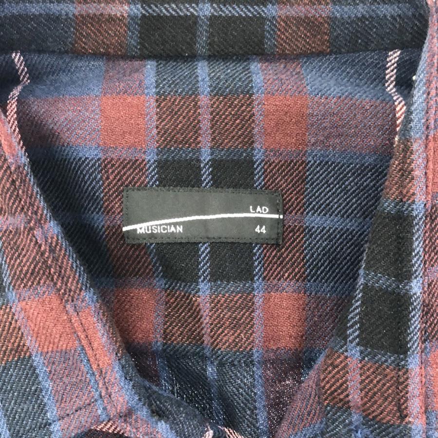 LAD MUSICIAN ラッドミュージシャン 16AW WAIST SHAPE LONG SHIRT 