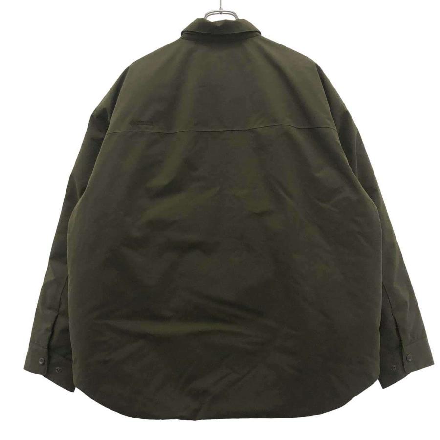 COMME des GARCONS HOMME×Goldwin コムデギャルソンオム ゴールドウイン 25AW WINDSTOPPER Three-Dimensional Down Shirt ダウンシャツ GL25729CD カーキ XL COMME des GARCONS HOMME×Goldwin コムデギャルソンオム ゴールド